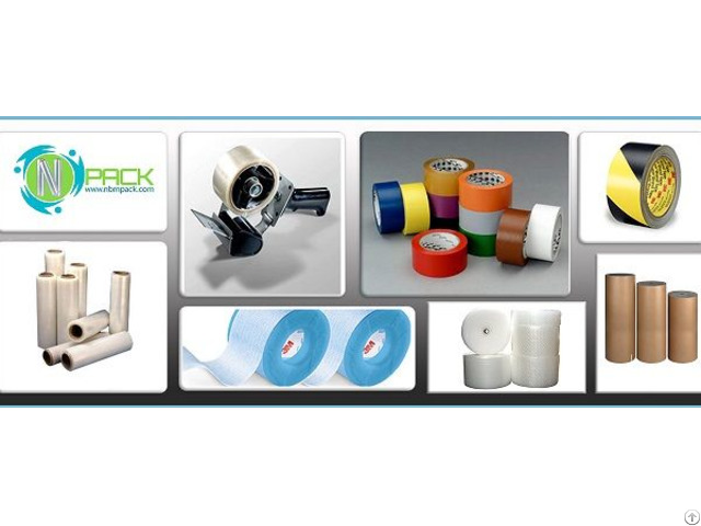 Stretch Film, Bubble Roll, Adhesive Tape