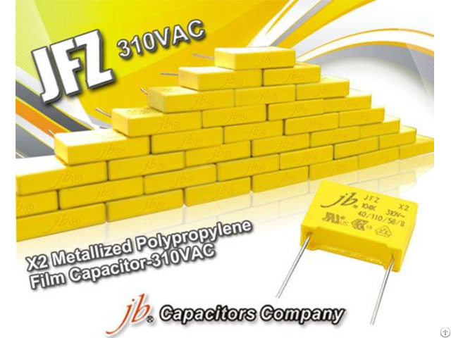 Jfz Metallized Polypropylene Film Capacitor