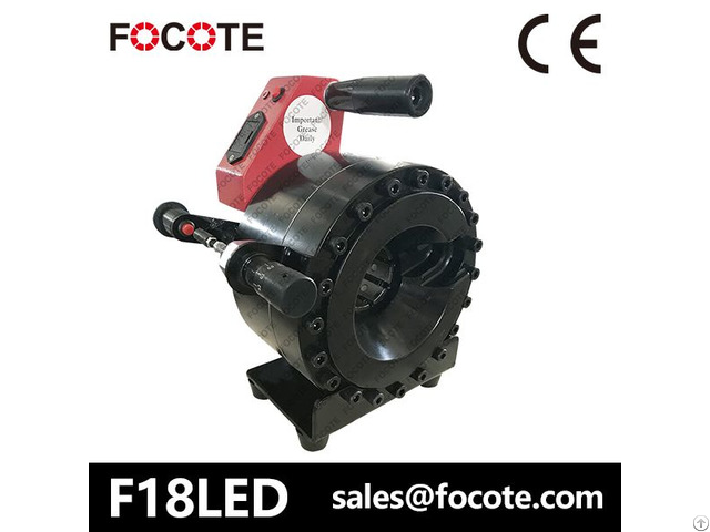 F18led Portable Crimper Machine