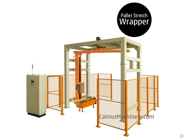 Pallet Film Wrapping Machine Rotary Arm Stretch Wrapper