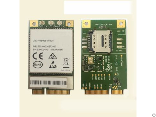 Cat 4 Lte 4g Mini Pcie With Sim Card Holder