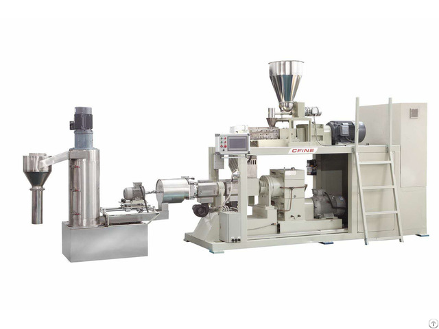 Plastic Compounding And Extruding Machine