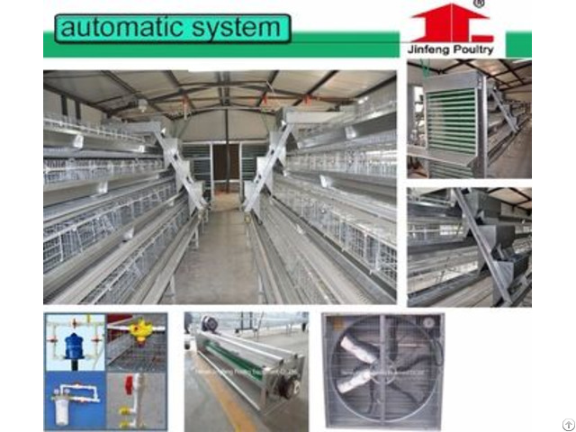 2016 New Type Layer Battery Chicken Cage With Manure Belts