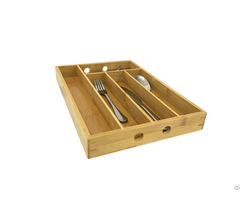 Bamboo Drawer Organizer