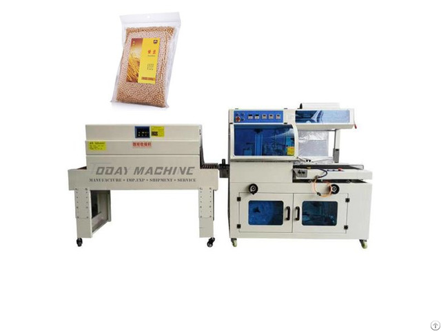 L Sealing Shrink Wrapping Machine Packaging Bread Biscuits Cake