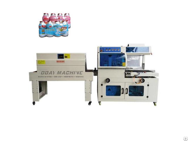 L Sealing Shrink Wrapping Machine Packaging Jam Honey Milk