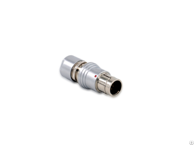 Push Pull Self Latching F Series 8pin Metal Plug Connectors