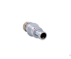 Push Pull Self Latching F Series 4pin Metal Plug Connectors