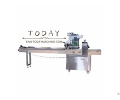 Automatic Machine For Making Biscuit With Flow Packing