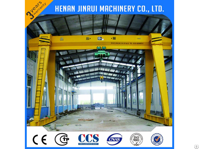 Capacity 10 100t Single Girder Gantry Crane