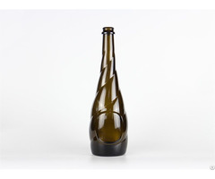 Custom 750ml Champagne Glass Bottle 3013