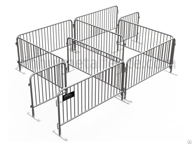 Flat Feet Crowd Control Barriers