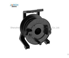 Unbreakable Fiber Optic Plastic Reel With Winder 235 Mm Empty Cable Drum