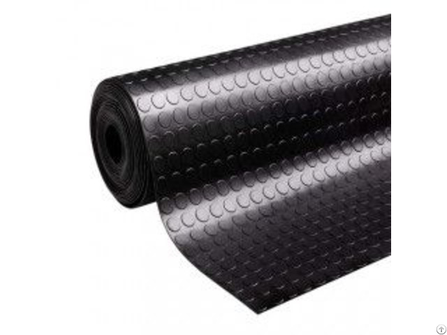 Anti Slip Round Button Rubber Sheet