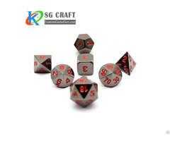 Custom Metal Dice Set