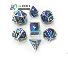 Custom Metal Polyheral Dnd Dice