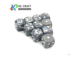 Customized Size Plastic Acrylic Game Dice 16mm