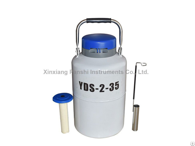 Yds-2   3   6   10l Frozen Cryogenic Cylinder Liquid Nitrogen Dewar Tank
