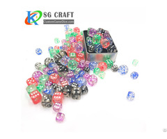 Custom Plastic Game Dice