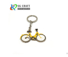 Manufacturer Wholesale Custom Cheap Personalised Leather Pvc Metal Keyrings