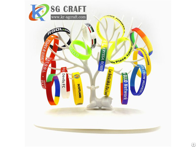 Factory Direct Sales Cheap Custom Made Silicone Bracelet Wristband