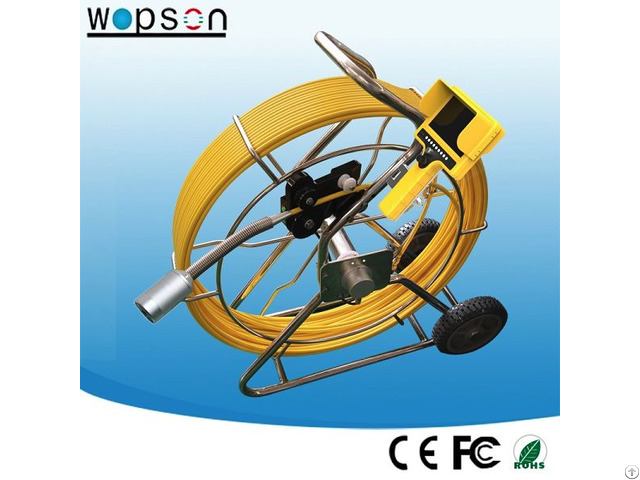 60m Cable Video Inspection Camera For Industrial Detector