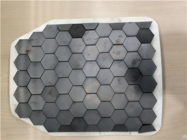 China Factory Price Sintered Silicon Carbide Bulletproof Ceramic Plate Manufacture