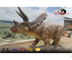 Animatronic Dinosaur Simulation Real Lifesize Model Triceratops