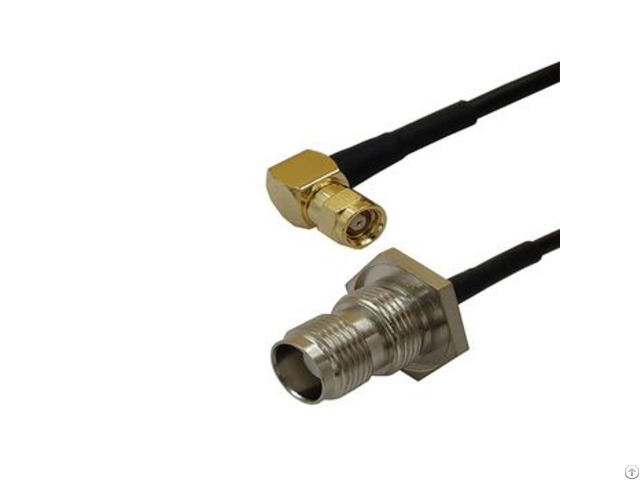 Smc Male Right Angle To Tnc Female For Rg174 Cable Assembly