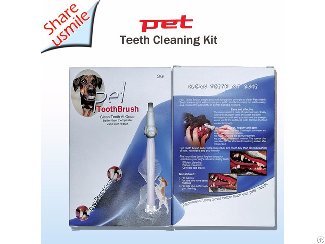 Pet Toothbrush For Dog Teeth Cleaning