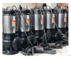 Jywq Automatic Agitating Submersible Sewage Pump