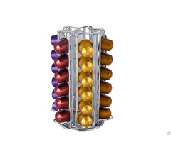 Metal Rotative Nespresso Coffee Pod Holder