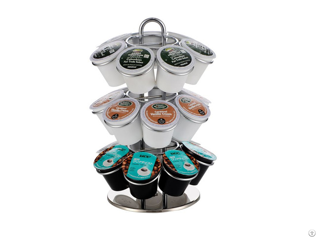 Metal Table Stand Keurig Coffee Pod Holder