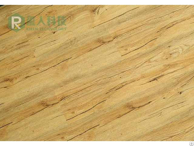 Light Brown Color Spc Click Lock Vinyl Flooring 1755