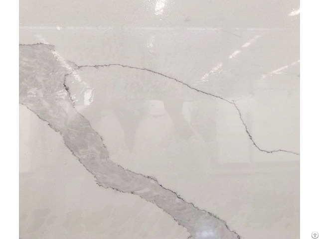 Hot Sale White Calacatta Glass Big Slabs