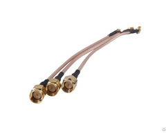 Smp Right Angle Sma Male Straight Connector With Rg316 Jump Cable
