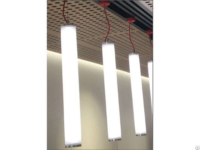 Ce Rohs Approved Vertical Suspending Round Linear Light With No Dot