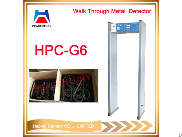 Door Frame Walk Through Gate Archway Metal Detector Security