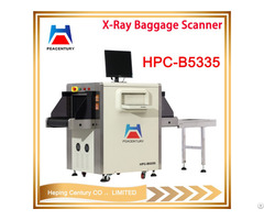 High Resolution 32mm Penetration 5335 Dual Energy X Ray Baggage Scanner