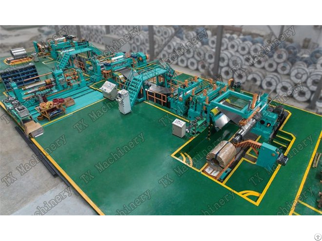 Automatic High Speed Precision Steel Coil Slitting Line