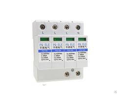 385v 420v Ac 60ka Din Rail 3phase Surge Protection Device