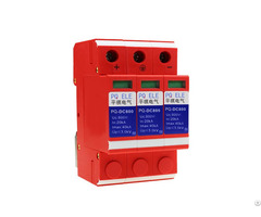 3p 40ka 800v Dc Surge Protector Spd