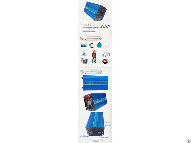 3000w Off Grid Pure Sine Wave Power Inverter