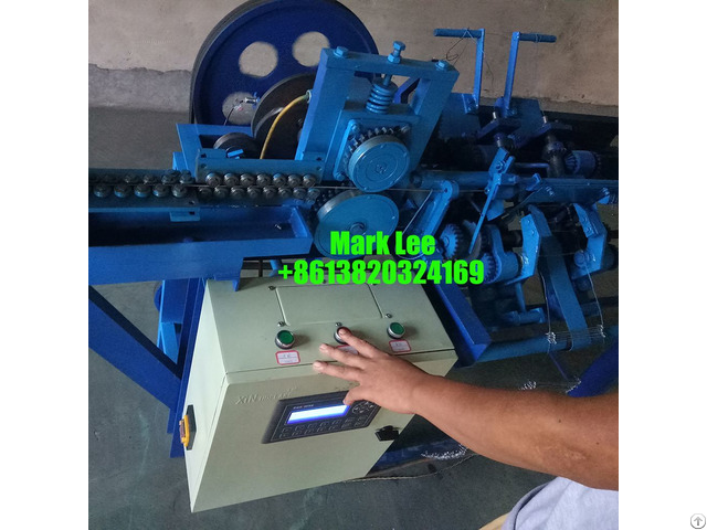 Double Loop Wire Tie Metal Forming Machine For Binding Rebar