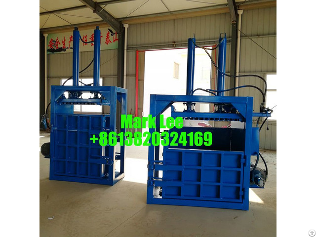 Popular Design Vertical Scrap Pressing Baler Machine For Sale