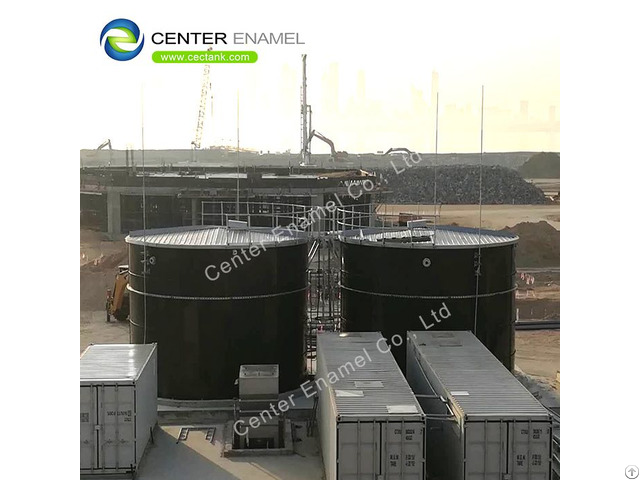 High Quality Up Flow Anaerobic Digestion Tank With Double Membrane Roof