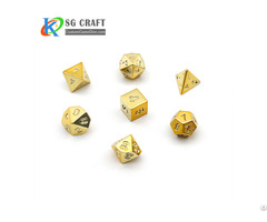 Yellow Plastic Dice