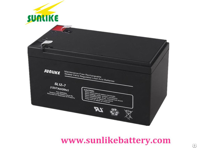 12v7ah Deep Cycle Lead Acid Rechargeable Ups Battery For Scales