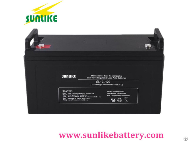 Deep Cycle Lead Acid Solar 12v120ah Ups Battery For Power Storage