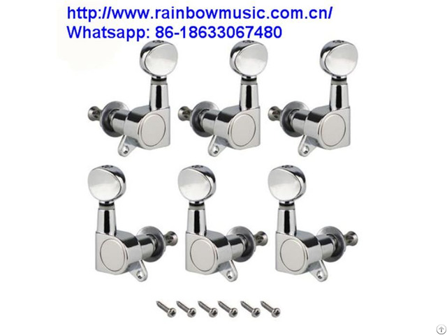 Tuning Peg Tuner Machine Heads 6r For Electric Acoustic Guitar